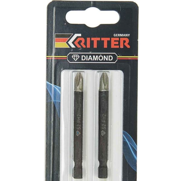 Бита Ritter Diamond РZ 2х50, алмазное покрытие S2