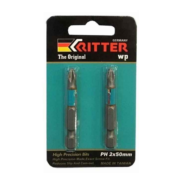 Бита Ritter WP PH 2х70мм магнитные S2 Бита Ritter WP PH 2х70мм магнитные S2
