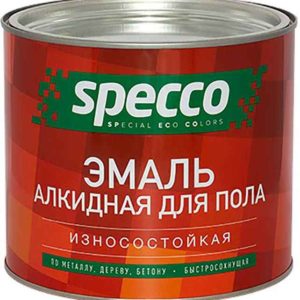 Эмаль ПФ-266 золотисто-коричневая 1,9кг Specco