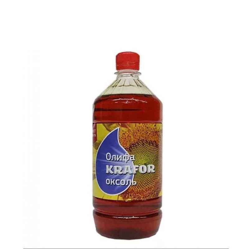 Олифа ОКСОЛЬ 1л KRAFOR Олифа ОКСОЛЬ 1л KRAFOR