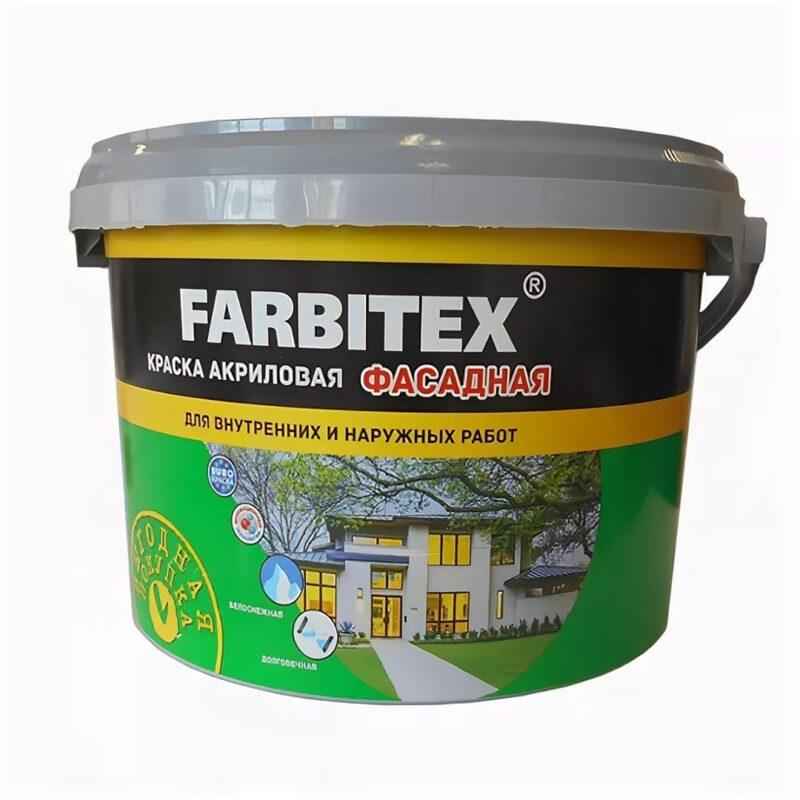 Купить краску белгород. Краска FARBITEX фасадная 25 кг. Краска ВД FARBITEX фасадная акриловая (13кг). Краска акриловая FARBITEX фасадная 6кг.. Командор facade Acryl Wood влагостойкая.