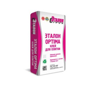 Клей для плитки Эталон-Optima 25кг