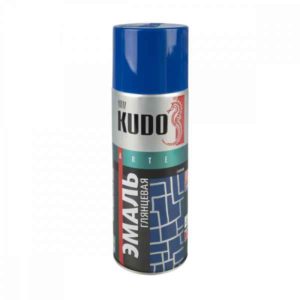 Аэрозольная краска KUDO ультрамариново-синяя 520мл KU-10112