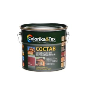 Состав деревозащитный махагон 2,7л Colorika&Tex