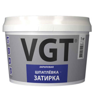 Шпатлевка-затирка 1кг VGT